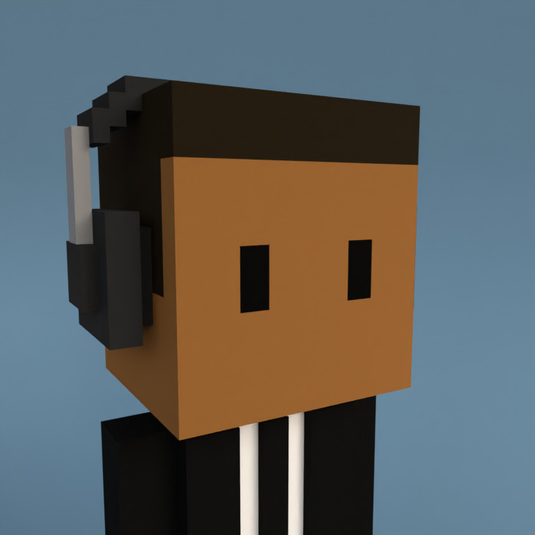 Meebit #6206 — Portrait