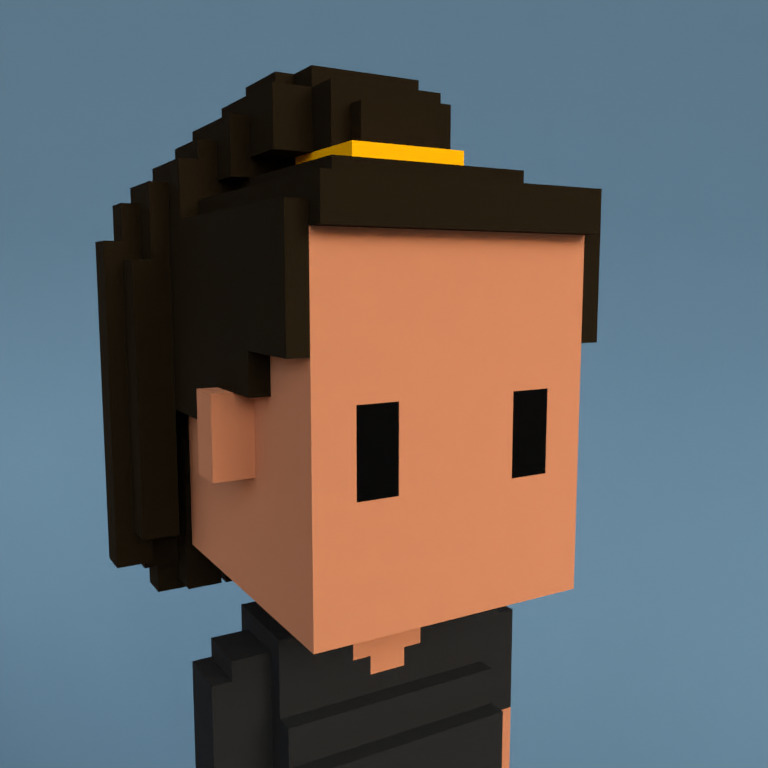 Meebit #6214 — Portrait