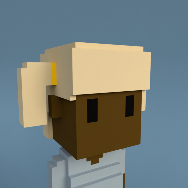 Meebit #6216 — Portrait