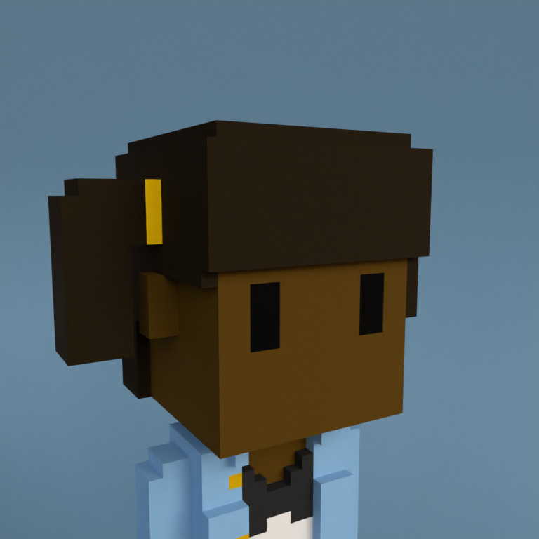 Meebit #6217 — Portrait