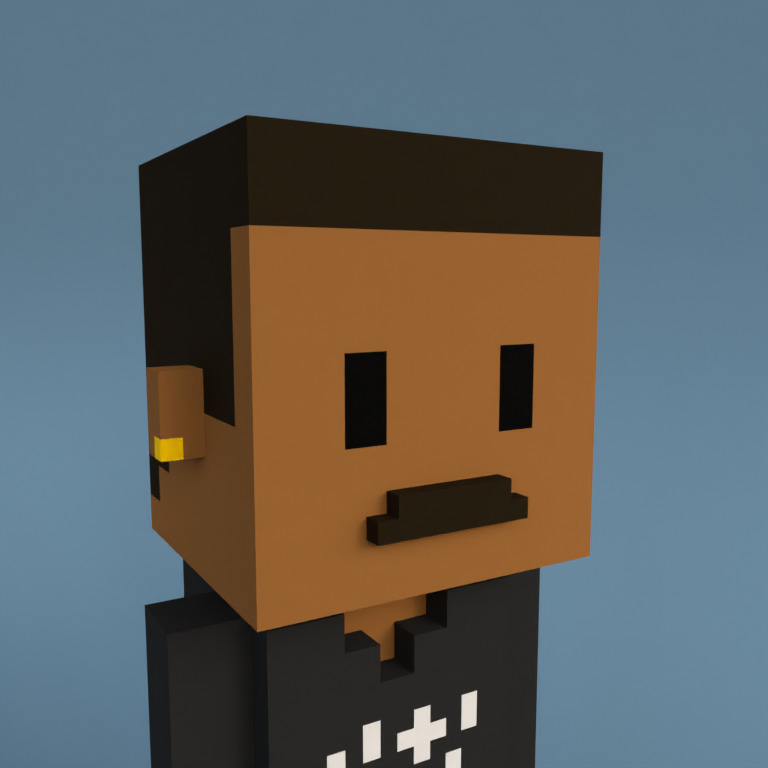 Meebit #6218 — Portrait