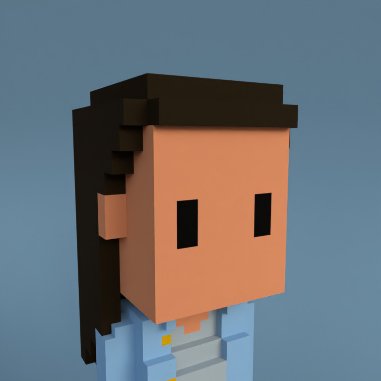 Meebit #6242 — Portrait