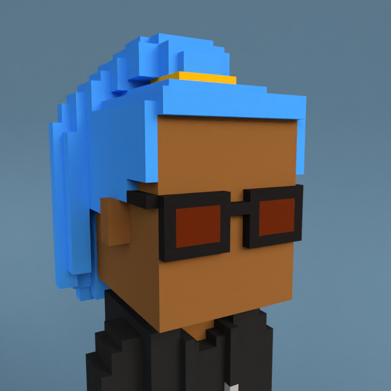 Meebit #6244 — Portrait