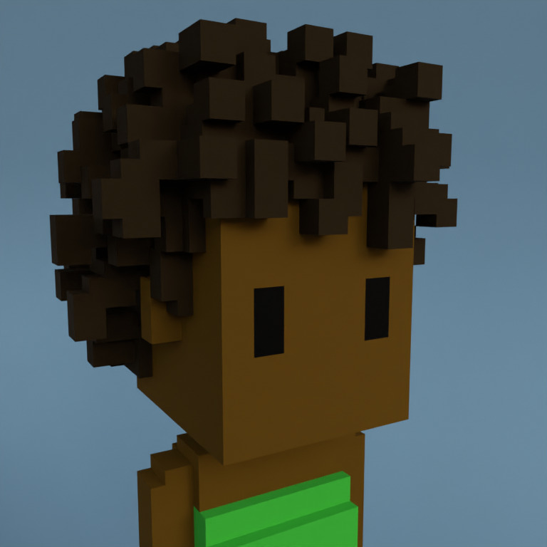 Meebit #6252 — Portrait