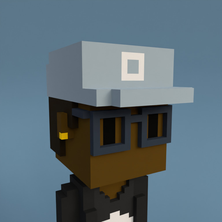Meebit #6254 — Portrait