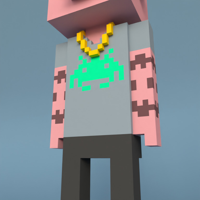 Meebit #6256 — Outfit
