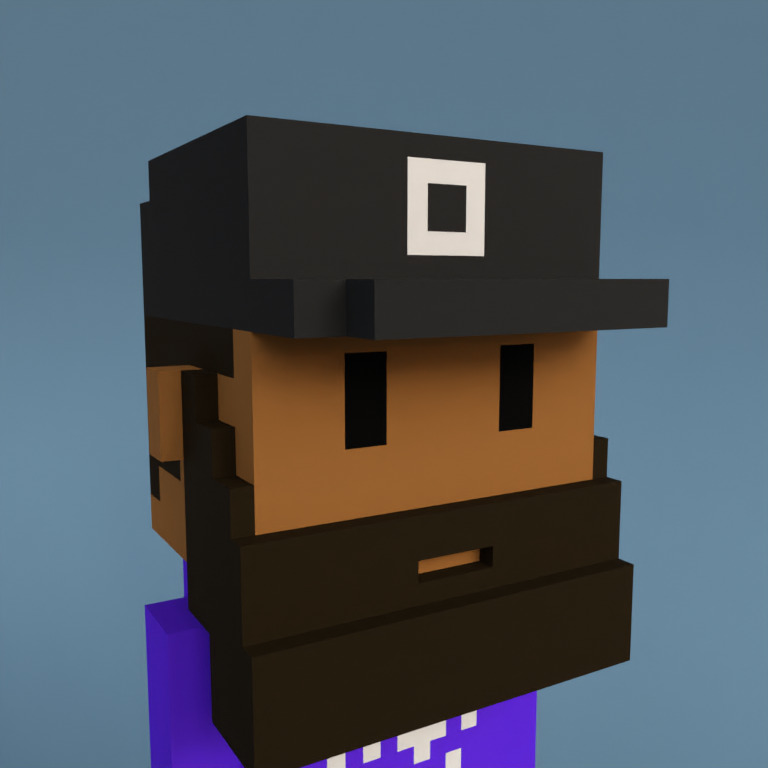 Meebit #6291 — Portrait
