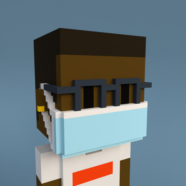 Meebit #6292 — Portrait