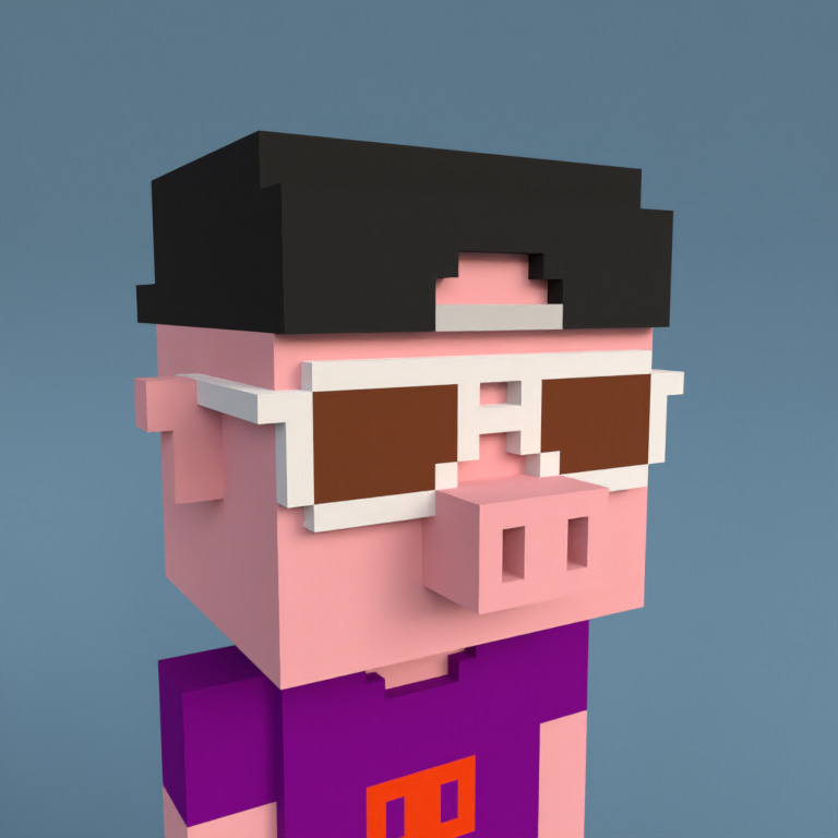 Meebit #6293 — Portrait