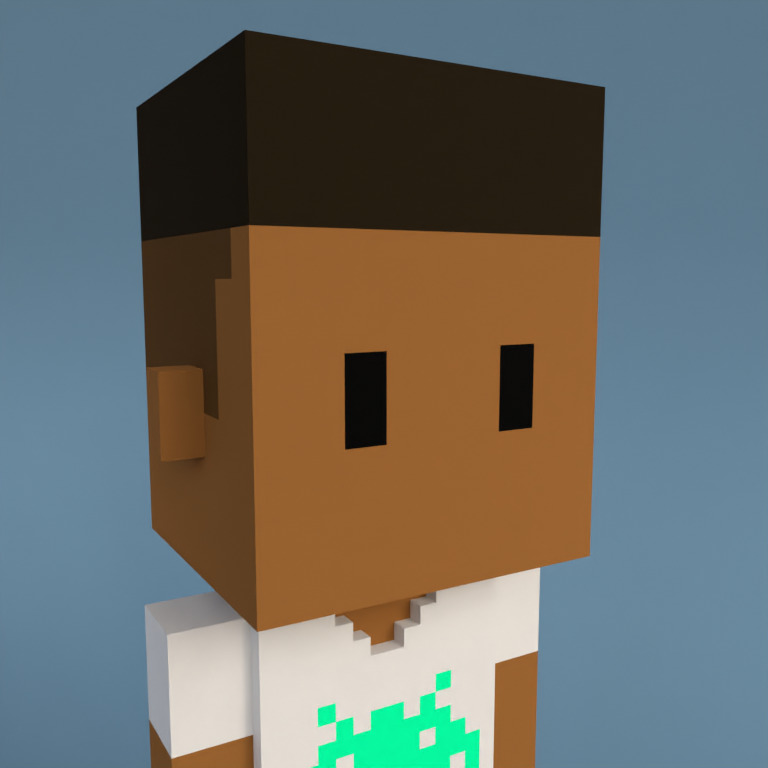 Meebit #6299 — Portrait
