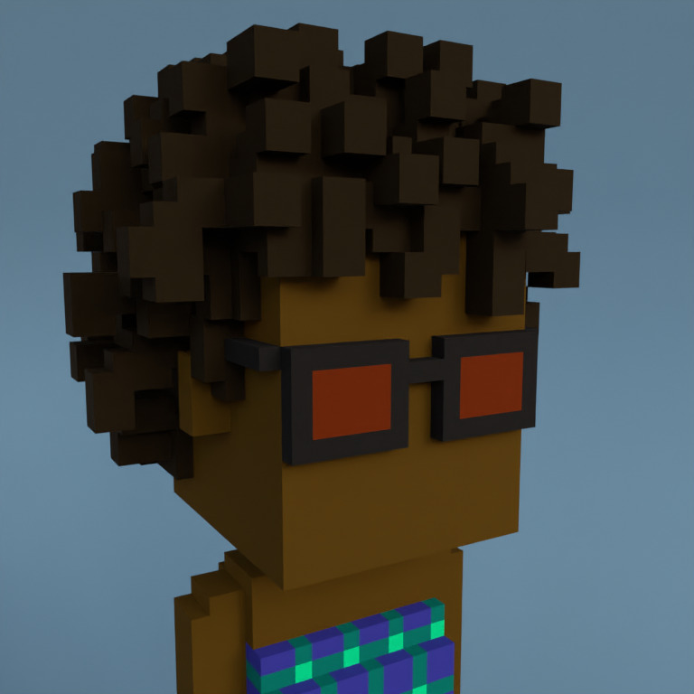 Meebit #6300 — Portrait