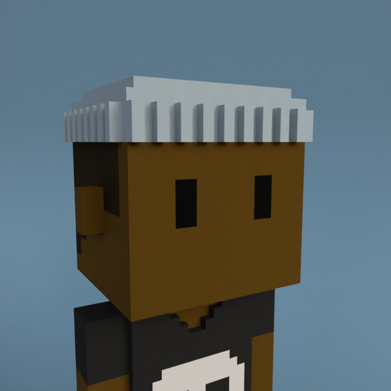 Meebit #6301 — Portrait