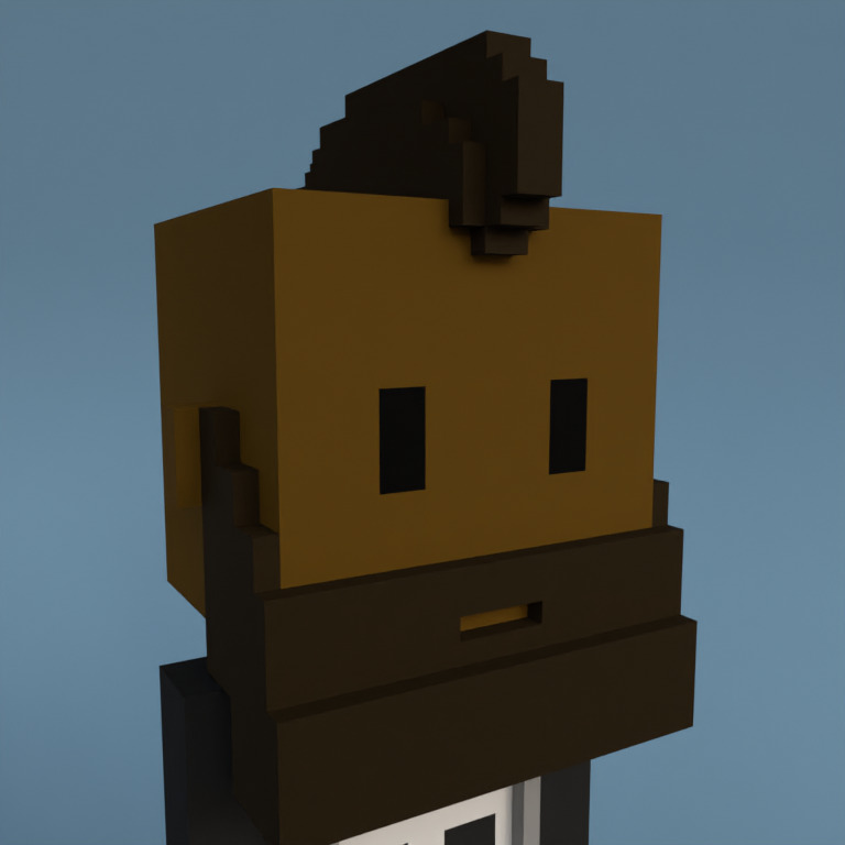 Meebit #6302 — Portrait