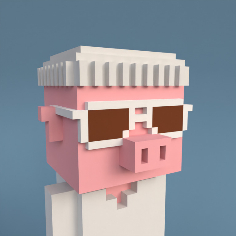 Meebit #6324 — Portrait