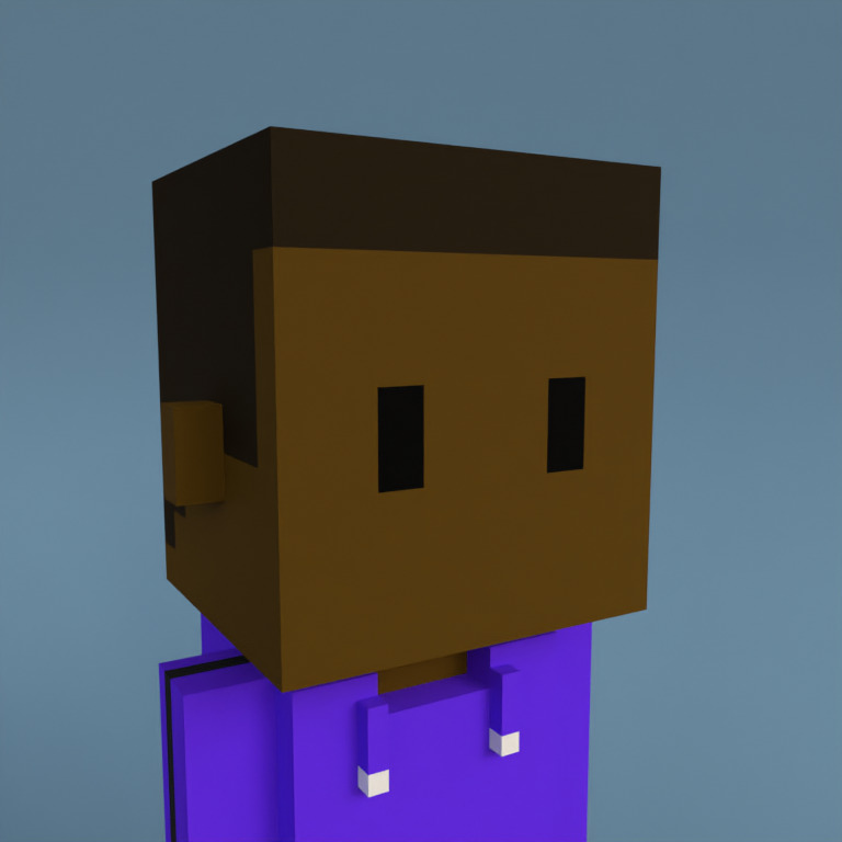 Meebit #6343 — Portrait