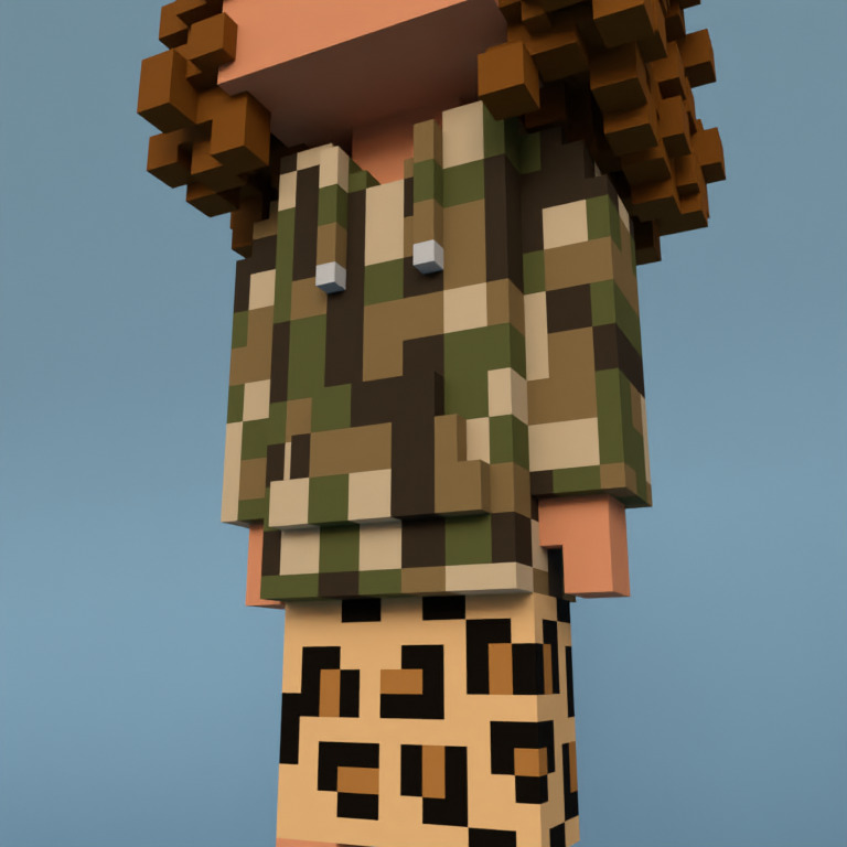 Meebit #6358 — Outfit