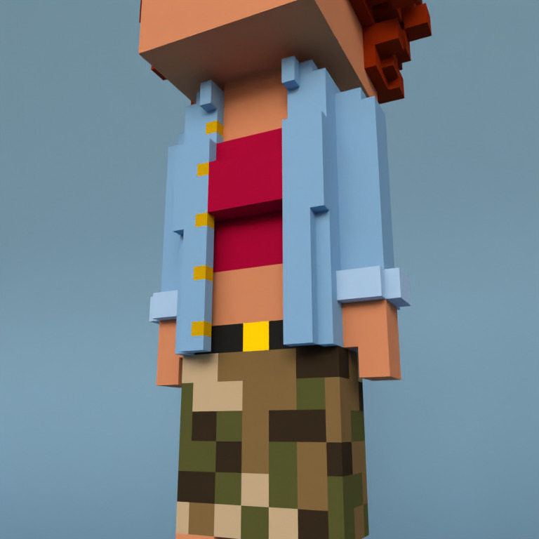 Meebit #6361 — Outfit