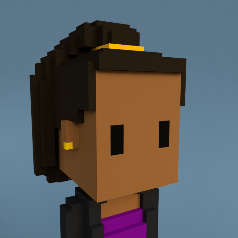 Meebit #6362 — Portrait