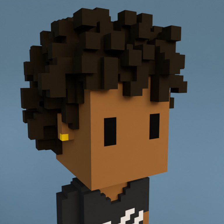 Meebit #6387 — Portrait