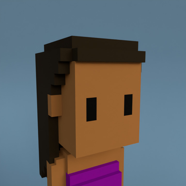 Meebit #6389 — Portrait