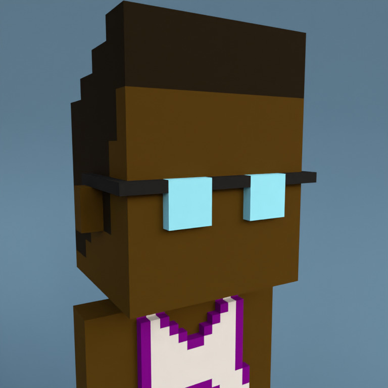 Meebit #6390 — Portrait