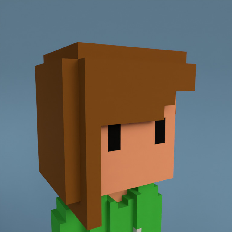 Meebit #6392 — Portrait