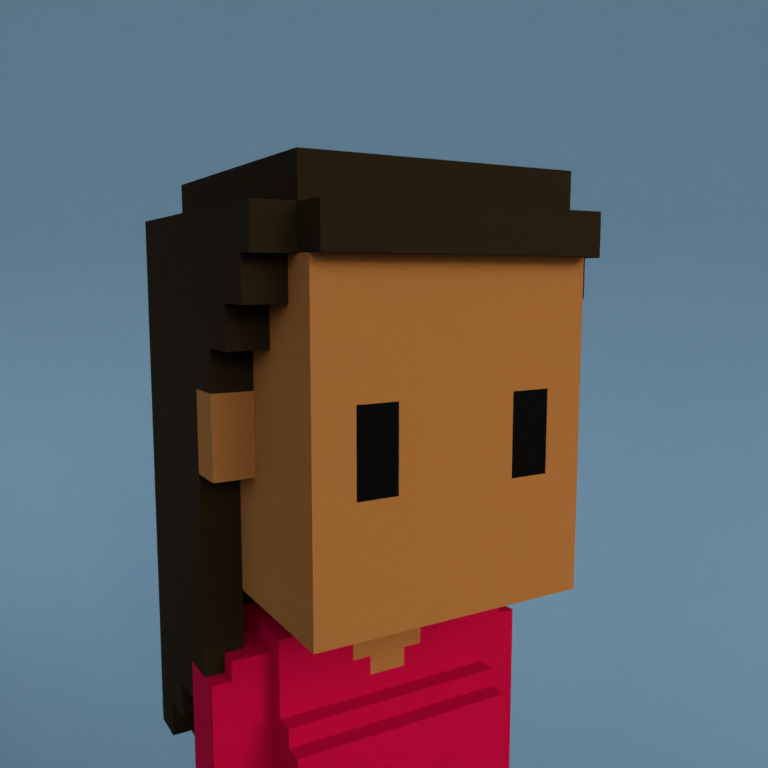 Meebit #6395 — Portrait