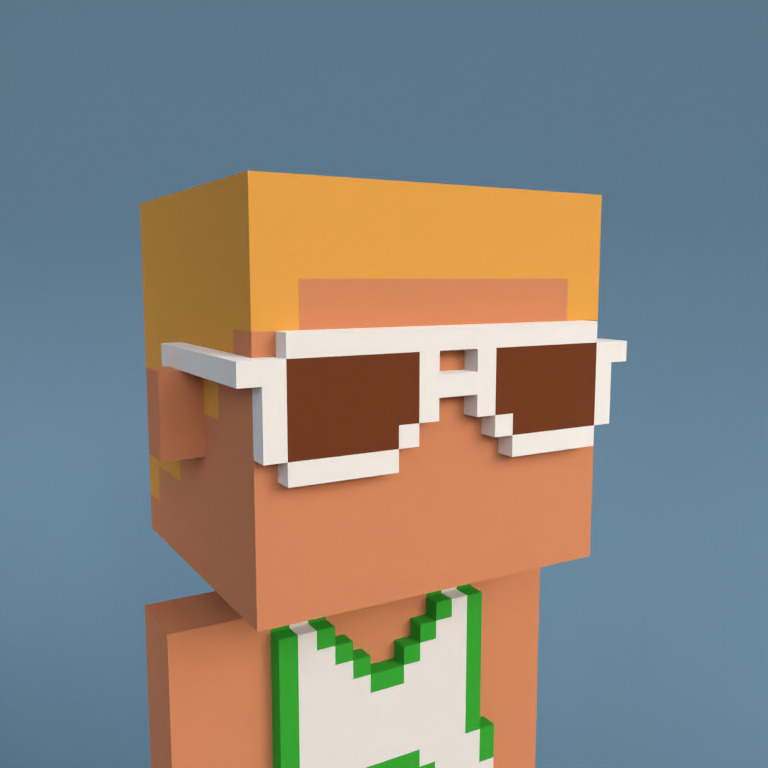 Meebit #6400 — Portrait