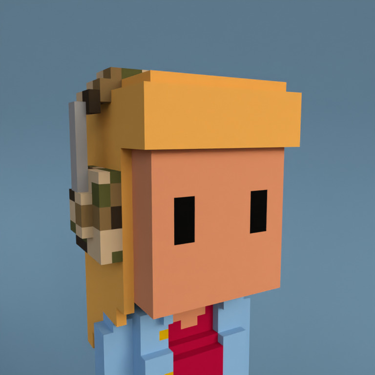 Meebit #6402 — Portrait