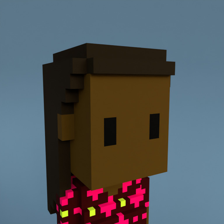 Meebit #6405 — Portrait