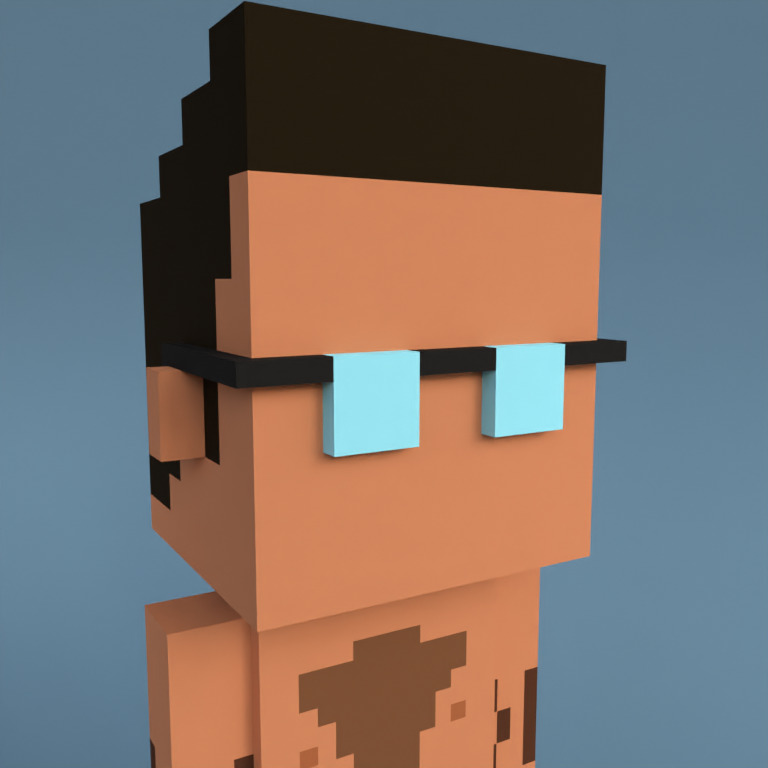 Meebit #6407 — Portrait