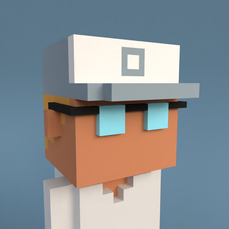 Meebit #6409 — Portrait