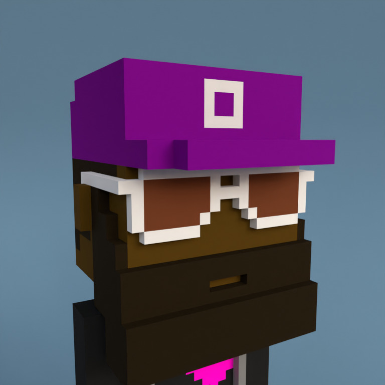 Meebit #6412 — Portrait