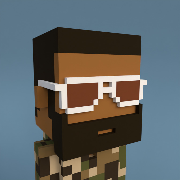 Meebit #6419 — Portrait
