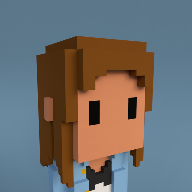 Meebit #6420 — Portrait