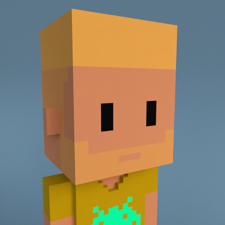 Meebit #6422 — Portrait