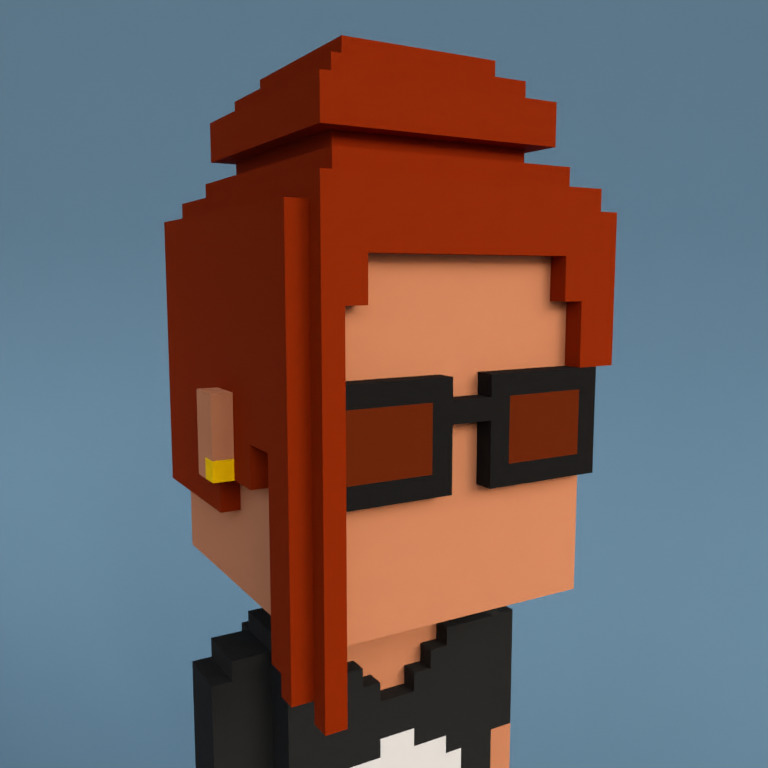 Meebit #6444 — Portrait