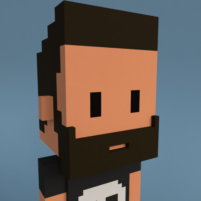 Meebit #6448 — Portrait