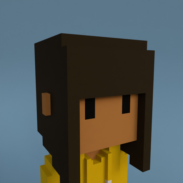 Meebit #6450 — Portrait