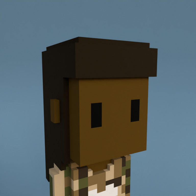 Meebit #6463 — Portrait