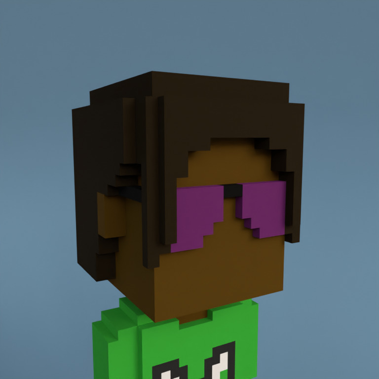 Meebit #6482 — Portrait