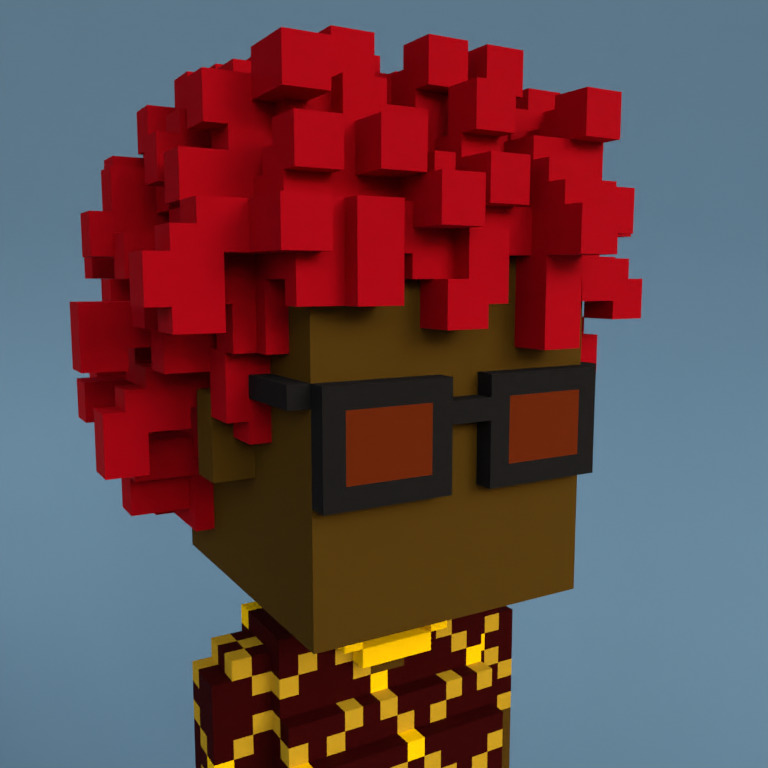 Meebit #6483 — Portrait