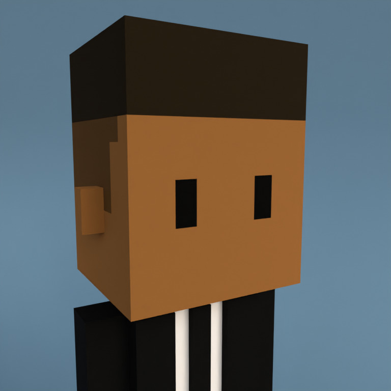 Meebit #6484 — Portrait
