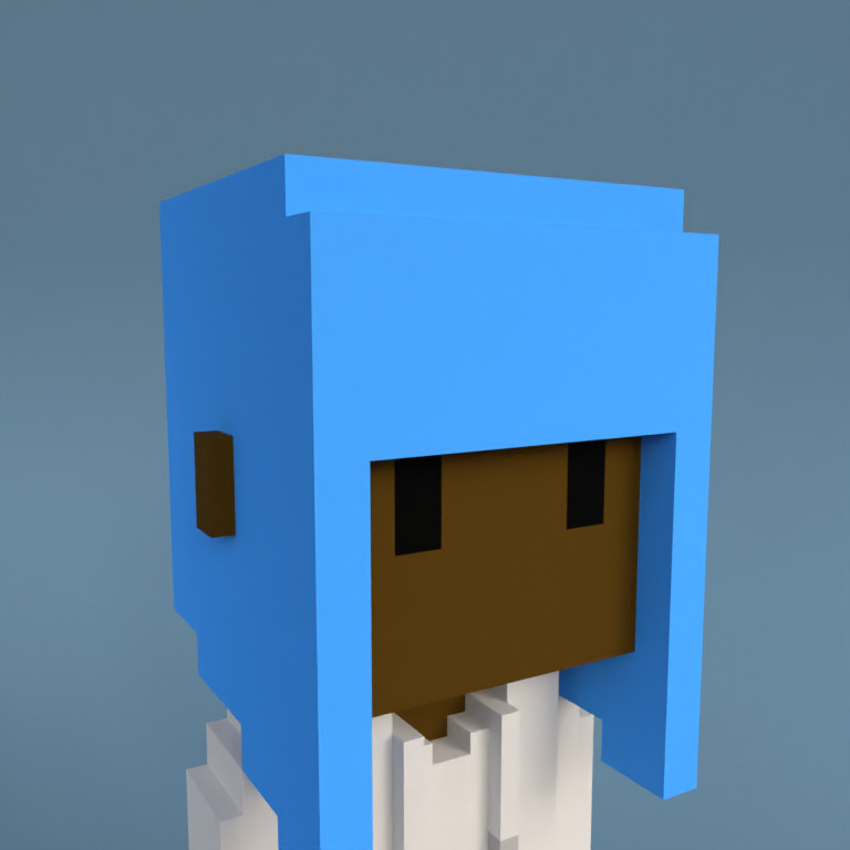 Meebit #6488 — Portrait