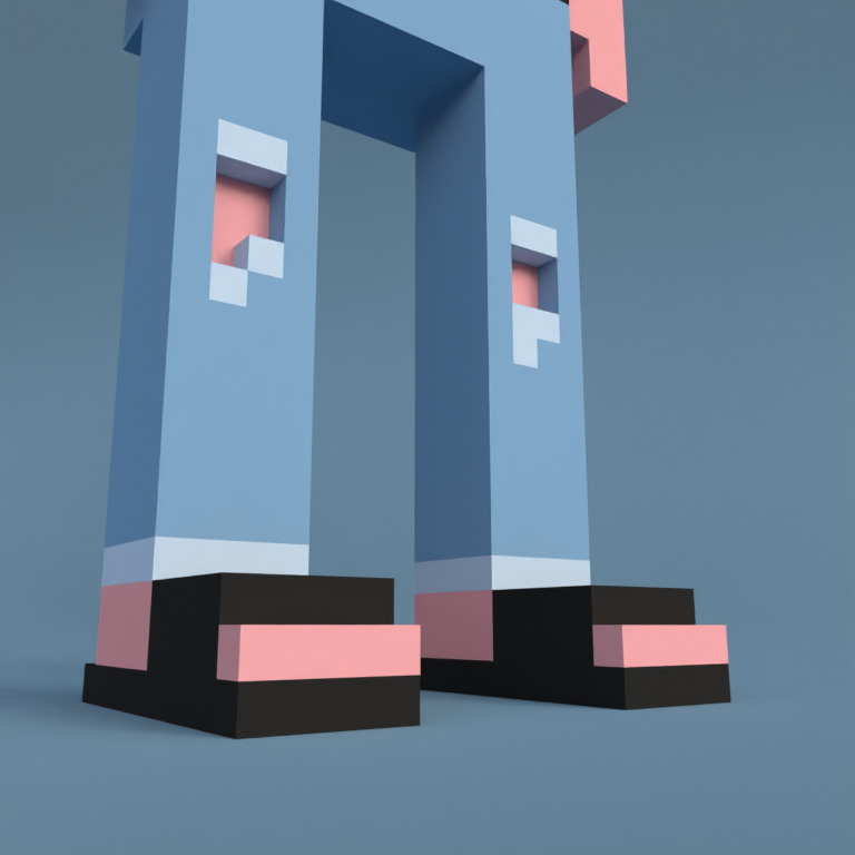 Meebit #6491 — Shoes