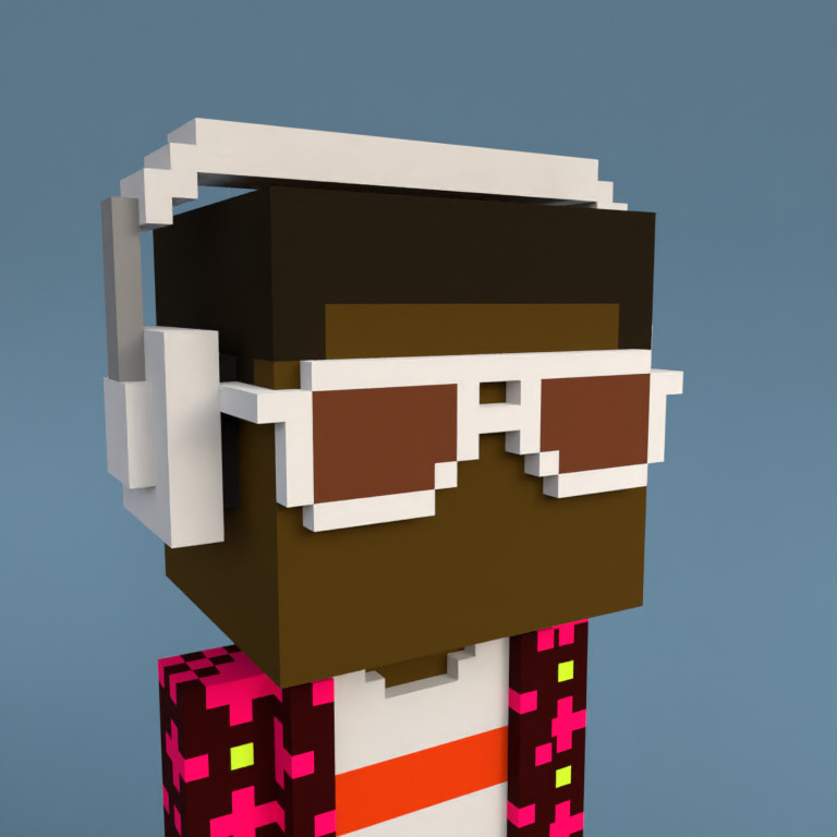 Meebit #6493 — Portrait