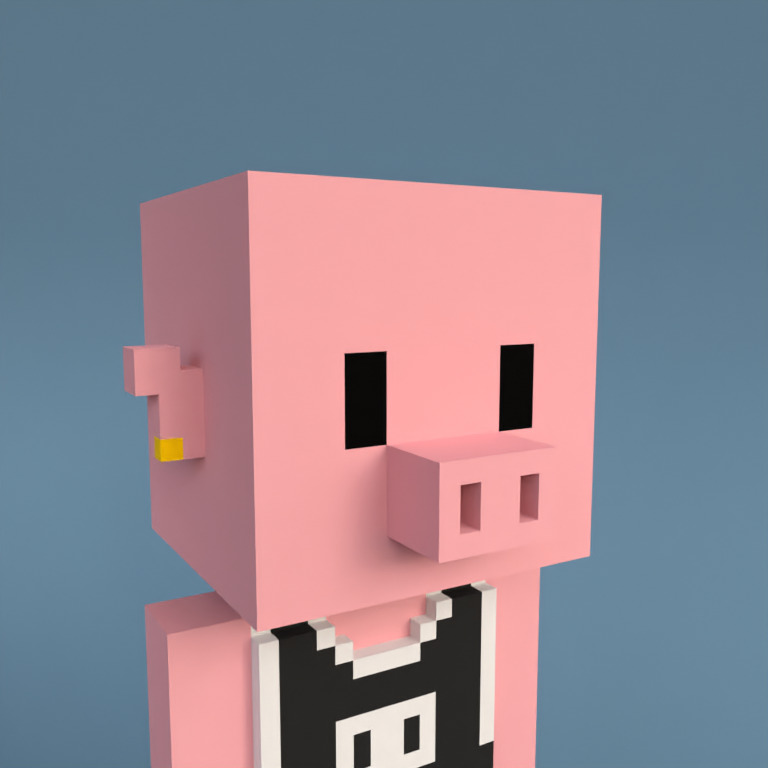 Meebit #6497 — Portrait