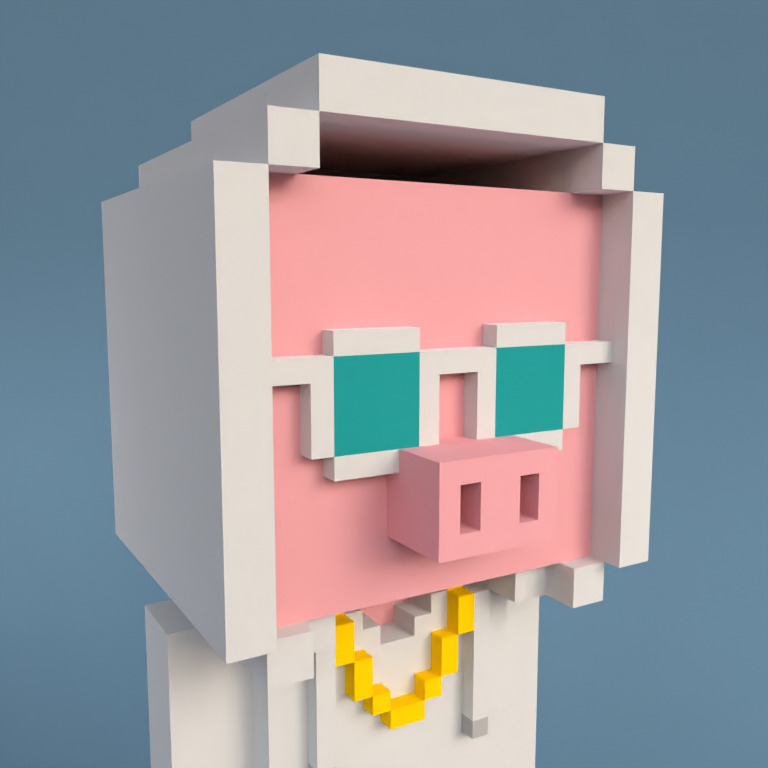 Meebit #6499 — Portrait