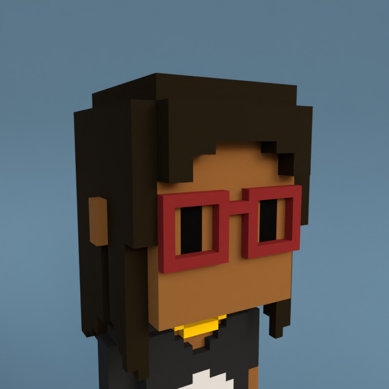 Meebit #6504 — Portrait
