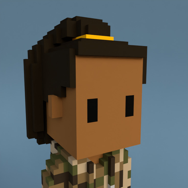 Meebit #6508 — Portrait